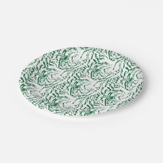 Papierplatte Pappteller (Schrägansicht)