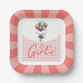 Papierplatte Pappteller (Vorderseite)