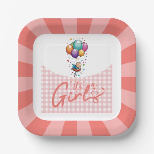 Papierplatte Pappteller (Vorderseite)