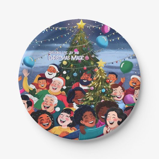 Papierplatte Pappteller (Vorderseite)