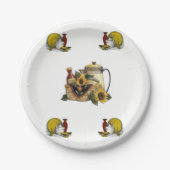 Papierplatte Pappteller (Vorderseite)