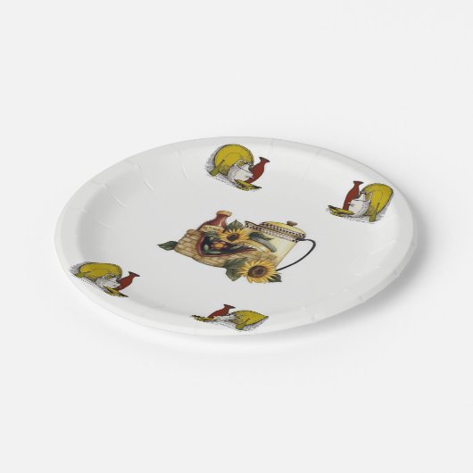 Papierplatte Pappteller (Schrägansicht)