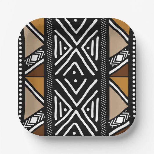 Papierplatte Pappteller (Vorderseite)