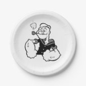 Papierplatte Pappteller (Vorderseite)