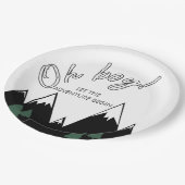 Papierplatte Pappteller (Schrägansicht)