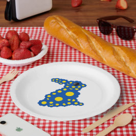 Papierplatte Pappteller