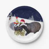 Papierplatte Pappteller (Vorderseite)