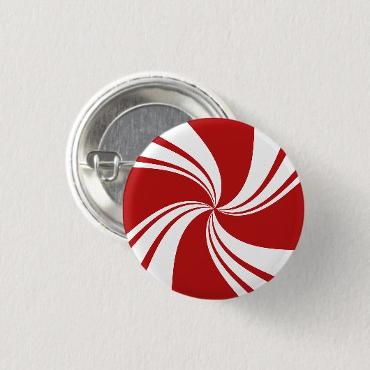 Papierplatte Peppermint Button (Vorne & Hinten)