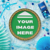 Papierplatte - Personalisiert - Bild hinzufügen / Pappteller (Party)