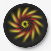 Papierplatte - Pinwheel Pappteller (Vorderseite)