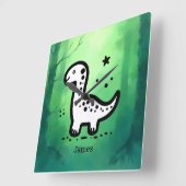 Papierplatte Quadratische Wanduhr (Winkel)