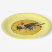 Papierplatte - Rasterfolie und Sonneneinstrahlung Pappteller (Schrägansicht)