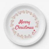 Papierplatte - Rentier-Power Pappteller (Vorderseite)