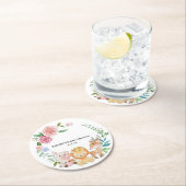 Papierplatte Runder Pappuntersetzer (Vor Ort)