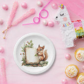 Papierplatte Rustikale Herbstdusche Teller (Party)