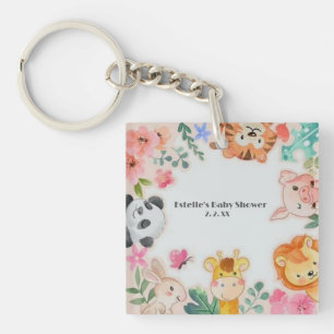 Papierplatte Schlüsselanhänger