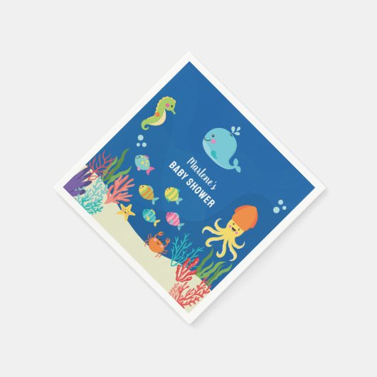 Papierplatte Serviette (Ecke)