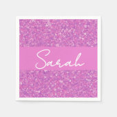 Papierplatte Serviette (Vorderseite)