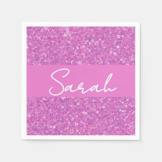 Papierplatte Serviette (Vorderseite)