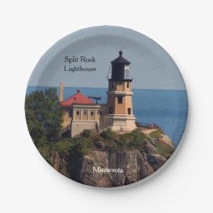 Papierplatte Split Rock Lighthouse Pappteller