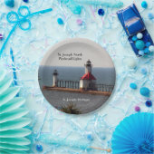 Papierplatte St. Joseph North Pierhead Lights Pappteller (Party)