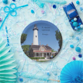 Papierplatte St. Simons Lighthouse Pappteller (Party)