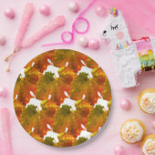 Papierplatte - Traubenleaf-Mosaik Pappteller (Party)