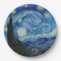 PAPIERPLATTE: VAN GOGH: STARRY NIGHT