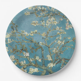 PAPIERPLATTE: VINVENT VAN GOGH: ALMOND BLOSSOMS PAPPTELLER