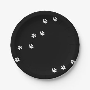 Papierplatte von Paw Pappteller