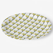 Papierplatte - Warenfeld Pappteller (Schrägansicht)