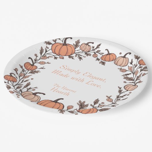 Papierplatte (weiß) pappteller (Schrägansicht)