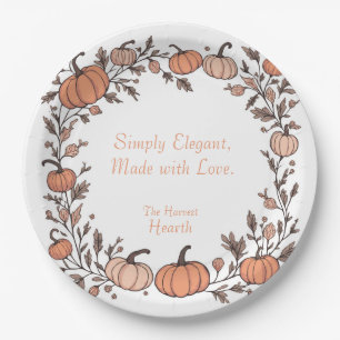 Papierplatte (weiß) pappteller