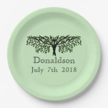 Papierplatte - Wiedersehen der Baum-Familie