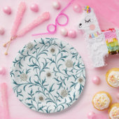 PAPIERPLATTE: WILLIAM MORRIS : FLÜSSIG PAPPTELLER (Party)