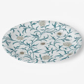 PAPIERPLATTE: WILLIAM MORRIS : FLÜSSIG PAPPTELLER (Schrägansicht)