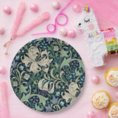 PAPIERPLATTE : WILLIAM MORRIS : HONEYSUCKLE PAPPTELLER (Party)