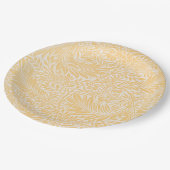 PAPIERPLATTE: WILLIAM MORRIS : LARKSPUR PAPPTELLER (Schrägansicht)