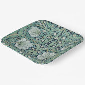 PAPIERPLATTE: WILLIAM MORRIS : PIMPERNEL PAPPTELLER (Gewinkelt)