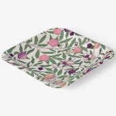 PAPIERPLATTE: WILLIAM MORRIS : POMEGRANATE PAPPTELLER (Gewinkelt)