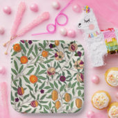 PAPIERPLATTE: WILLIAM MORRIS: POMEGRANATES PAPPTELLER (Party)