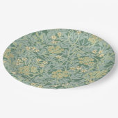 PAPIERPLATTE: WILLIAM MORRIS : SEEWEED PAPPTELLER (Schrägansicht)