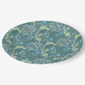 PAPIERPLATTE: WILLIAM MORRIS : SEEWEED PAPPTELLER (Schrägansicht)