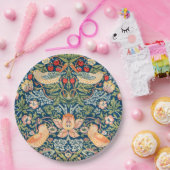 PAPIERPLATTE: WILLIAM MORRIS :STRAWBERRY THIEVY PAPPTELLER (Party)