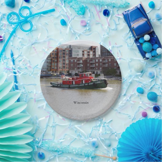 Papierplatte Wisconsin Pappteller (Party)