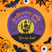 Papierplatte - zu Halloween Pappteller