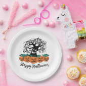 Papierplatte - zu Halloween Pappteller (Party)