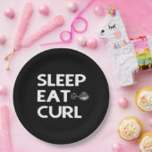 Papierplatte zum Schlafen essen Pappteller (Party)