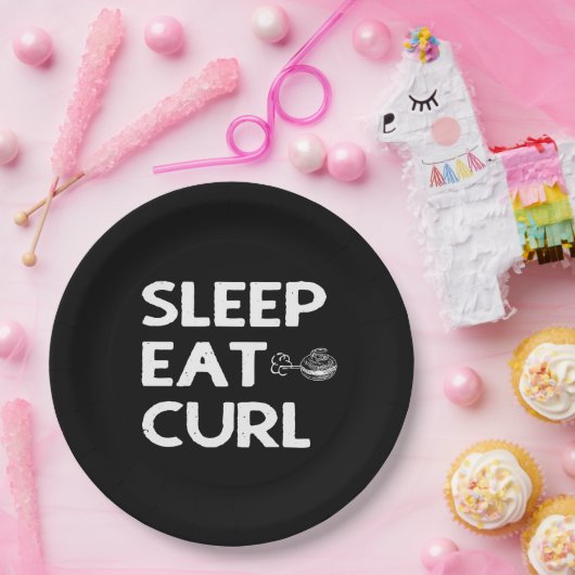 Papierplatte zum Schlafen essen Pappteller (Party)