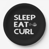 Papierplatte zum Schlafen essen Pappteller (Vorderseite)